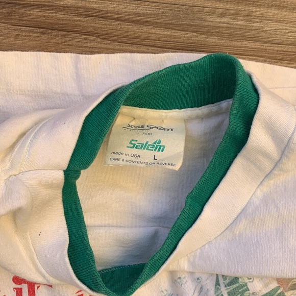 Vintage Salem Cigarette Shirt tobacco collectible rare Shake it up Shirt retro - Picture 4 of 7